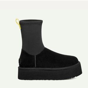 NEW. Classic dipper Black Platform Ankle Boots size 9